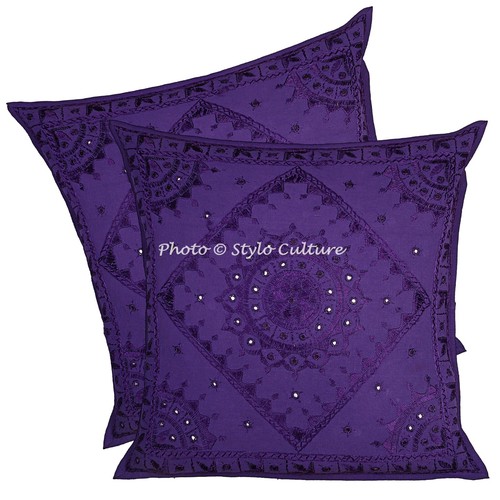 Copricuscino ricamato boho - ricamato,