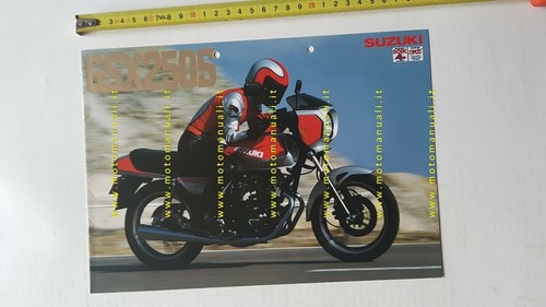 Suzuki gsx 250 1983 - suzuki, depliant