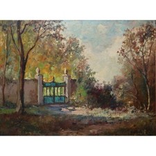 Gheduzzi Cesare, olio su