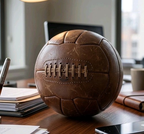 Pallone calcio retrò - da,