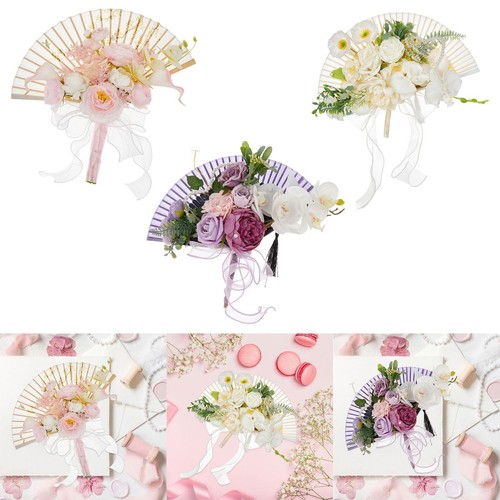 Bouquet sposa con ventaglio - bouquet, da