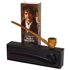 The Noble Collection The Hobbit Bilbo Baggins' Pipe - 9in (23cm) Functional Prop