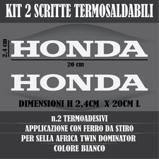 Adesivo Termosaldabile scritta