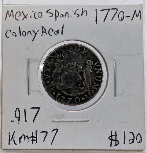 1770 mexico spanish colony - 1770-m,