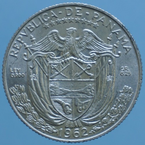 Panama balboa 1962 argento - 1/4,