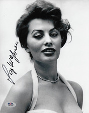 SOPHIA LOREN Signed