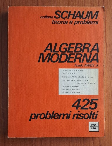 Ingegneria schaum algebra - ingegneria,