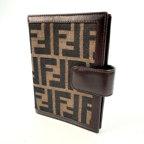 Fendi zucca canvas planner - fendi,