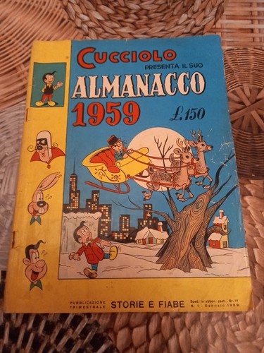 Cucciolo almanacco 1959 - cucciolo,