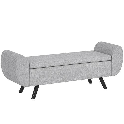 Homcom pouf portaoggetti con - homcom,
