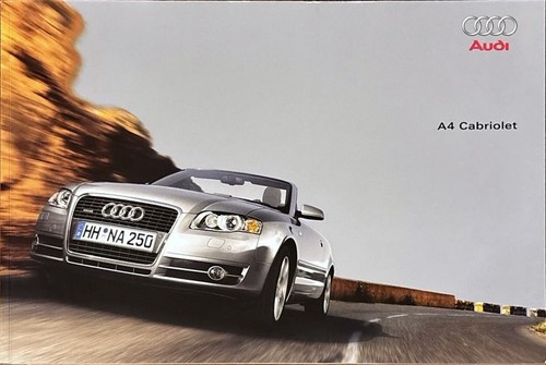 Audi cabrio depliant - audi,