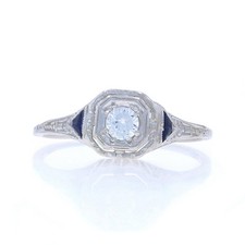 Oro Bianco Diamanti Finti