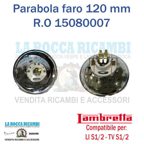 Parabola faro 120mm - faro,