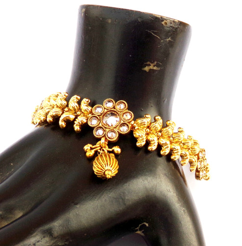 Bracciale etnico zirconi
