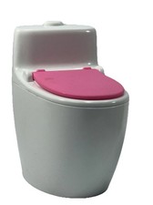 Barbie Casa dei Sogni WC Parlante Suoni di Scarico Funzionante Bagno Casa delle Bambole