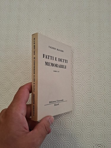 Fatti detti memorabili - fatti,