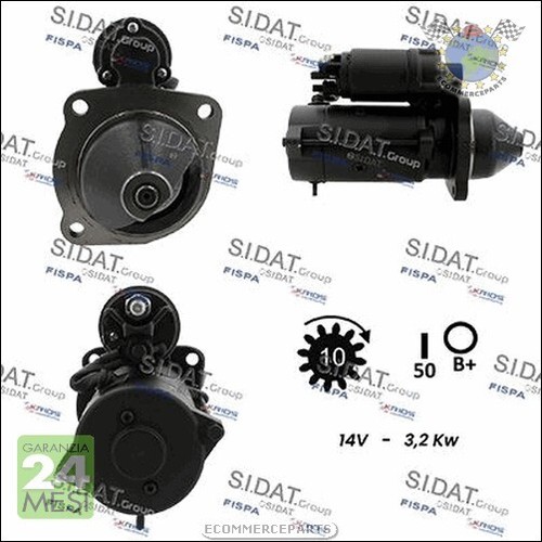 Motorino avviamento sidat - di,