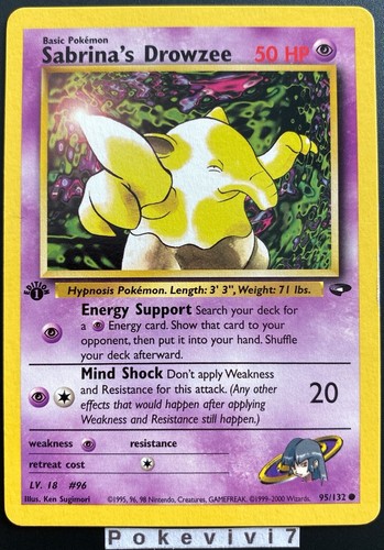 Carte pokemon sabrina - pokemon, sabrina's