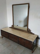Cassettiera vintage legno - cassettiera,