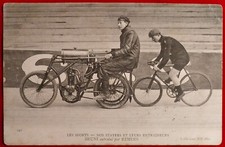 CARTOLINA CICLISMO BICI STAYER