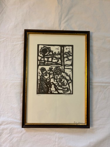 Titolo xilografia nesterio - xilografia,