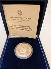Moneta celebrativa argento
