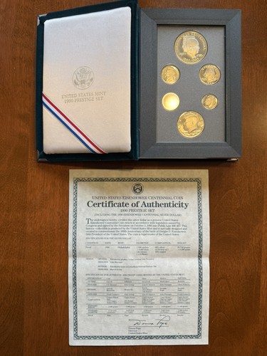 1990 mint prestige set - us,