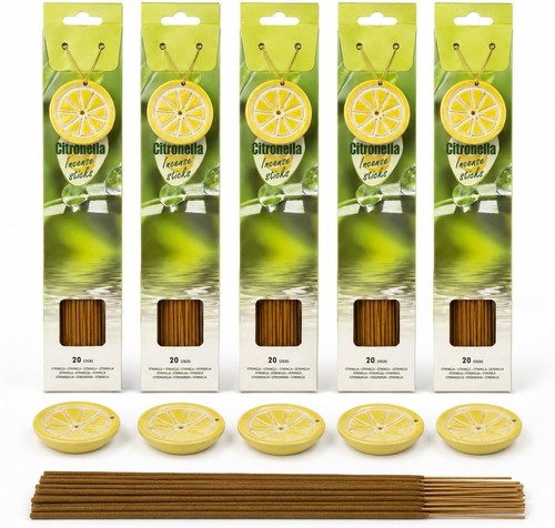 Bastoncini incenso citronella - bastoncini,