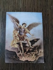 San Michele Arcangelo, Holy Card, Preghiera