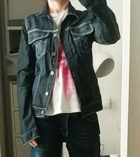 Giubbino in Jeans CALVIN KLEIN. Tg M. Blu scuro