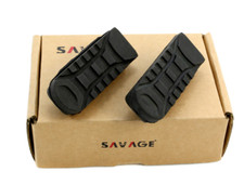 COPPIA PEDANE GOMMA ANTERIORE