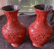 Antichi vasi cinesi in lacca