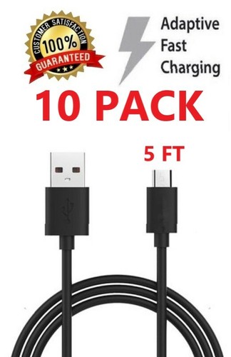 10x 5ft micro usb cavo - 5ft,