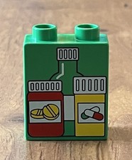 Lego duplo bottiglie medicina - lego,