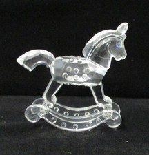 Swarovski Crystal Rocking Horse - Boxed - Made in Austria