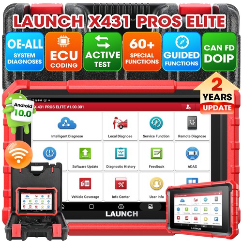 Launch x431 pro elite - pro, v5.0