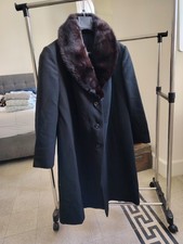 Cappotto astrakan con collo - cappotto, in