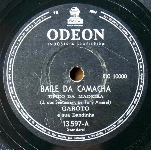 Garoto cavaquinho odeon 13597 - odeon,