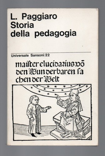 Storia della pedagogia l - della,