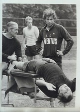 Cabrini, Fanna, Bettega e Bizzotto (Juventus) - foto originale -cm 23x17 circa