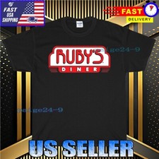 NUOVA CAMICIA RUBYS DINER RISTORANTE LOGO T-SHIRT DIVERTENTE USA MAGLIETTA UNISEX TAGLIA S-5XL