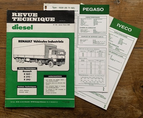 Revue technique janv 1988 - revue,