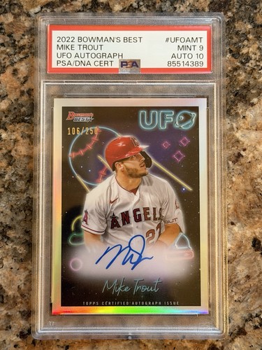 2022 bowman best mike - best, trout