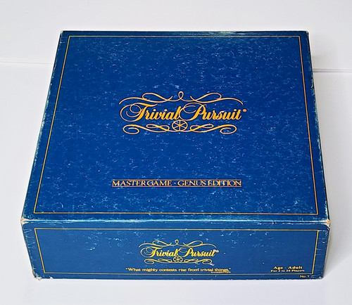 Trivial pursuit master game - trivial,
