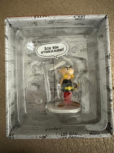 Statuina asterix con fumetto - statuina,