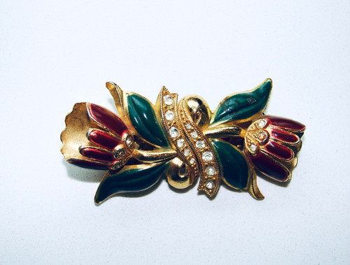 Vintage smalto camelia - smalto,