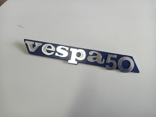 Targhetta laterale vespa 50 - targhetta,