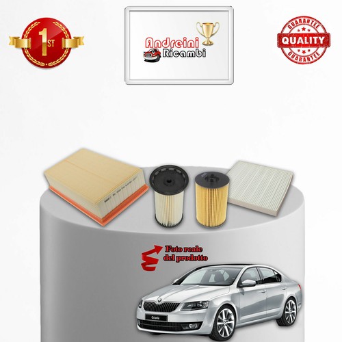 Kit tagliando filtri skoda - 4,
