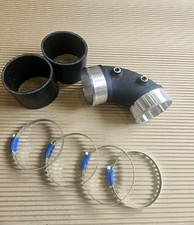 Kit carica tubi boost A45 AMG 80mm per Mercedes W176 dal 2013 al 2018 con porte metanfetamina