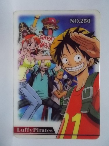 One piece gummy card - card, gumica